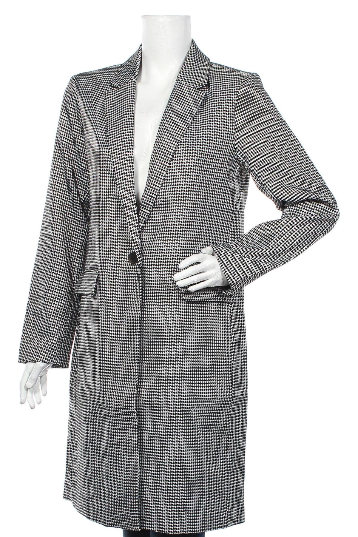 Dámský kabát  Selected Femme, Velikost M, Barva Černá, 83% polyester, 15% viskóza, 2% elastan, Cena  2 489,00 Kč