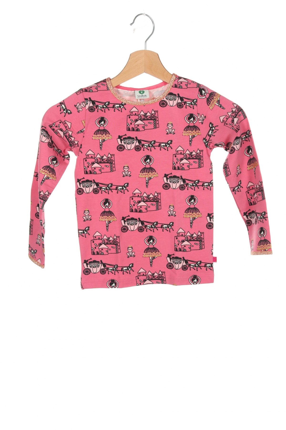 Παιδική μπλούζα Smafolk, Μέγεθος 2-3y/ 98-104 εκ., Χρώμα Ρόζ , Βαμβάκι, Τιμή 13,92 €