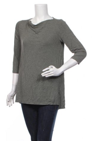 Дамска блуза Adrienne Vittadini, Размер M, Цвят Сив, 95% модал, 5% еластан, Цена 17,64 лв.