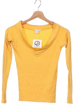 Дамска блуза Amisu, Размер XS, Цвят Жълт, Цена 32,55 лв.