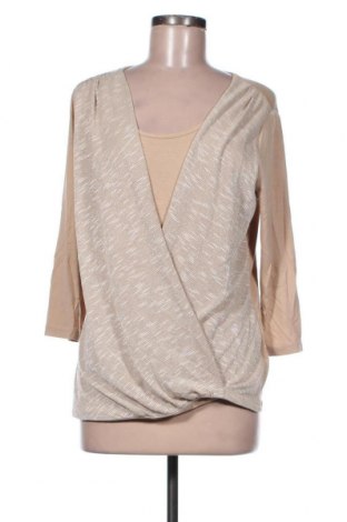 Bluză de femei Creations, Mărime M, Culoare Bej, 95% viscoză, 5% elastan, Preț 21,55 Lei