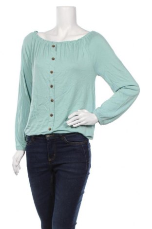 Γυναικεία μπλούζα Jean Pascale, Μέγεθος S, Χρώμα Πράσινο, Τιμή 7,05 €