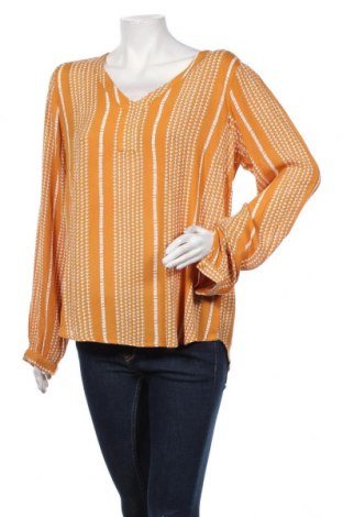 Γυναικεία μπλούζα Kaffe, Μέγεθος S, Χρώμα Κίτρινο, Βισκόζη, Τιμή 11,88 €