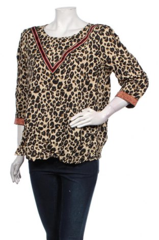 Дамска блуза Q/S by S.Oliver, Размер XL, Цвят Многоцветен, Вискоза, Цена 25,20 лв.