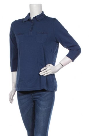Γυναικεία μπλούζα Walbusch, Μέγεθος L, Χρώμα Μπλέ, 95% βαμβάκι, 5% ελαστάνη, Τιμή 12,47 €