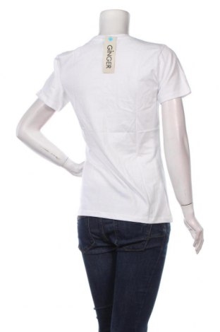 Γυναικείο t-shirt Ginger, Μέγεθος M, Χρώμα Λευκό, Τιμή 5,77 €