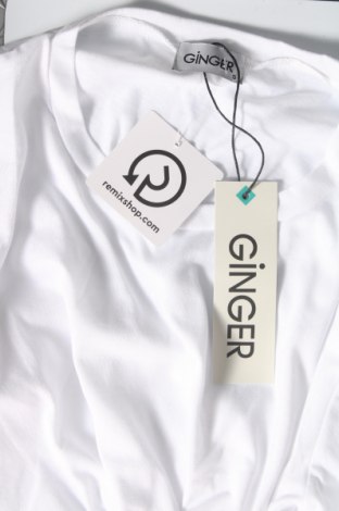 Γυναικείο t-shirt Ginger, Μέγεθος S, Χρώμα Λευκό, 80% πολυεστέρας, 20% βαμβάκι, Τιμή 5,77 €