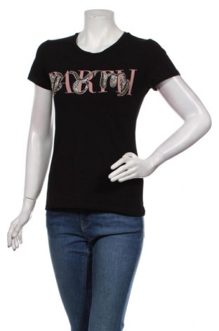 Γυναικείο t-shirt Liu Jo, Μέγεθος S, Χρώμα Μαύρο, 93% βαμβάκι, 7% ελαστάνη, Τιμή 15,29 €