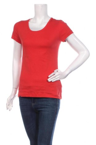 Γυναικείο t-shirt S.Oliver, Μέγεθος L, Χρώμα Κόκκινο, Βαμβάκι, Τιμή 11,86 €