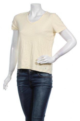 Γυναικείο t-shirt S.Oliver, Μέγεθος S, Χρώμα Κίτρινο, Βαμβάκι, Τιμή 10,82 €