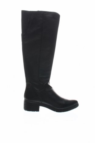 Γυναικείες μπότες Marco Tozzi, Μέγεθος 40, Χρώμα Μαύρο, Γνήσιο δέρμα, Τιμή 47,22 €