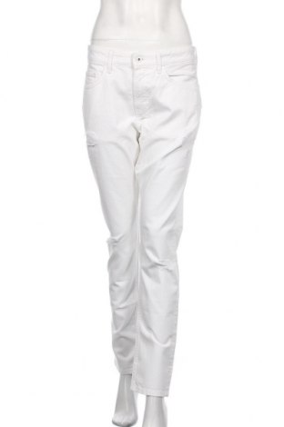 Дамски дънки Pepe Jeans, Размер L, Цвят Бял, Цена 66,15 лв.