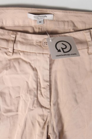 Γυναικείο παντελόνι Comma,, Μέγεθος S, Χρώμα  Μπέζ, Τιμή 23,51 €