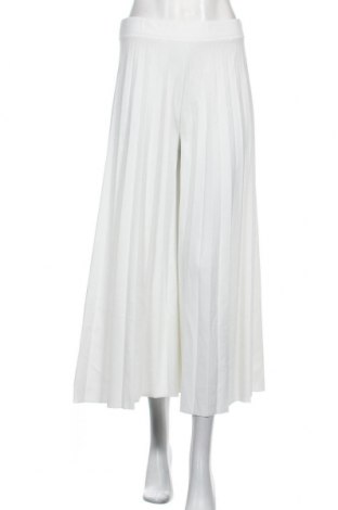Дамски панталон Ella, Размер M, Цвят Бял, 95% полиестер, 5% еластан, Цена 25,20 лв.