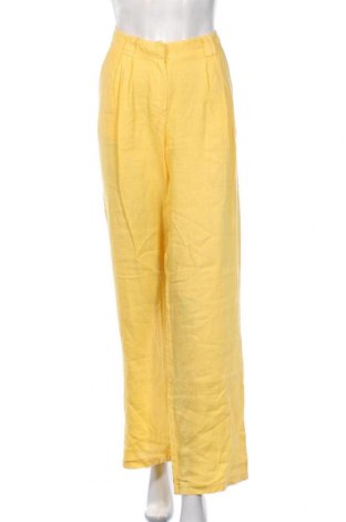 Γυναικείο παντελόνι Fracomina, Μέγεθος M, Χρώμα Κίτρινο, Τιμή 83,20 €