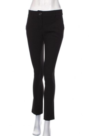 Дамски панталон Guess, Размер S, Цвят Черен, 64% полиестер, 33% вискоза, 3% еластан, Цена 87,15 лв.
