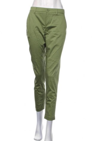 Дамски панталон Liu Jo, Размер M, Цвят Зелен, 97% памук, 3% еластан, Цена 74,75 лв.