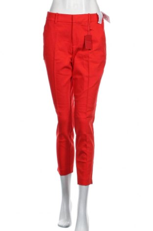 Дамски панталон S.Oliver, Размер M, Цвят Червен, 53% памук, 44% полиестер, 3% еластан, Цена 34,75 лв.