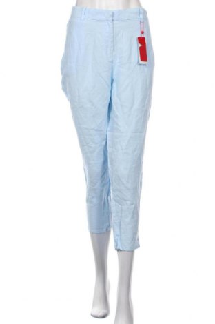 Dámské kalhoty  S.Oliver, Velikost L, Barva Modrá, 100% len, Cena  506,00 Kč