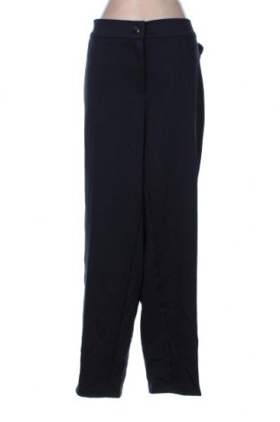 Pantaloni de femei Tom Tailor, Mărime XXL, Culoare Albastru, 76% poliester, 21% viscoză, 3% elastan, Preț 113,98 Lei