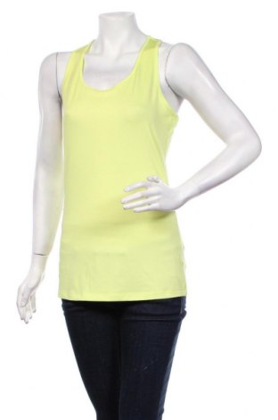 Damska koszulka na ramiączkach Active By Tchibo, Rozmiar M, Kolor Żółty, 92% poliester, 8% elastyna, Cena 20,47 zł