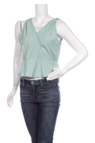 Γυναικείο αμάνικο μπλουζάκι Page One, Μέγεθος M, Χρώμα Μπλέ, 99% πολυεστέρας, 1% ελαστάνη, Τιμή 5,94 €