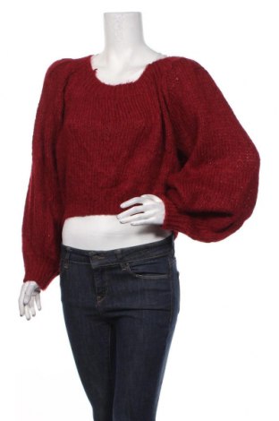 Γυναικείο πουλόβερ ASOS, Μέγεθος XXL, Χρώμα Κόκκινο, 64%ακρυλικό, 21% πολυαμίδη, 15% πολυεστέρας, Τιμή 17,66 €