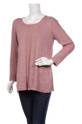 Дамски пуловер Anna Aura, Размер L, Цвят Розов, 55% памук, 45% вискоза, Цена 21,42 лв.