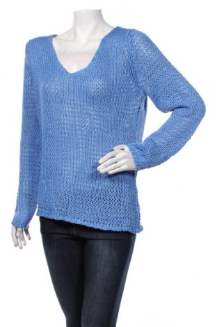 Дамски пуловер Cecilia Classics, Размер M, Цвят Син, Цена 30,24 лв.