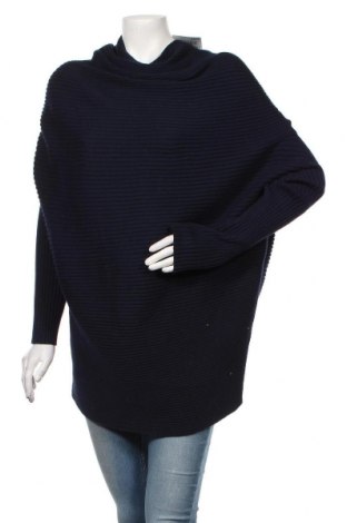 Γυναικείο πουλόβερ Designers Remix, Μέγεθος S, Χρώμα Μπλέ, 75% βαμβάκι, 25% πολυαμίδη, Τιμή 50,30 €