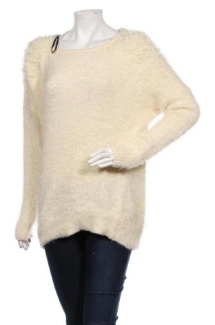 Дамски пуловер Forever 21, Размер M, Цвят Екрю, Цена 25,20 лв.