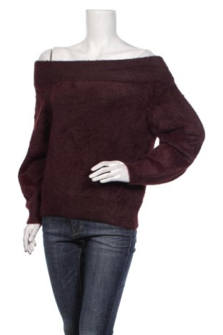 Γυναικείο πουλόβερ H&M, Μέγεθος S, Χρώμα Κόκκινο, 68% πολυαμίδη, 31%ακρυλικό, 1% ελαστάνη, Τιμή 12,47 €