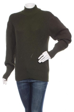 Γυναικείο πουλόβερ Object, Μέγεθος XL, Χρώμα Πράσινο, 50% βισκόζη, 27% πολυαμίδη, 23% πολυεστέρας, Τιμή 25,62 €