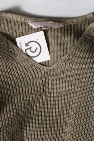 Дамски пуловер Part Two, Размер L, Цвят Зелен, Цена 68,00 лв.
