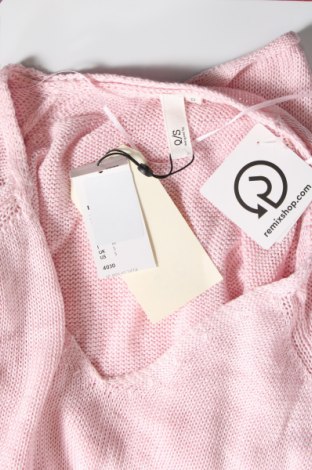 Γυναικείο πουλόβερ Q/S by S.Oliver, Μέγεθος S, Χρώμα Ρόζ , 50% πολυακρυλικό, 50% βισκόζη, Τιμή 23,27 €