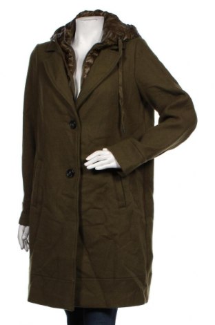 Palton de femei Comma,, Mărime S, Culoare Verde, 70% poliester, 30% lână, Preț 309,44 Lei