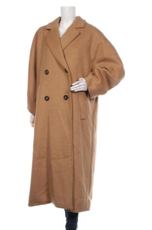 Γυναικείο παλτό Weekday, Μέγεθος L, Χρώμα Καφέ, Τιμή 112,89 €