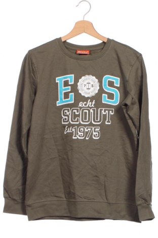 Bluză pentru copii Scout, Mărime 13-14y/ 164-168 cm, Culoare Verde, Preț 27,59 Lei