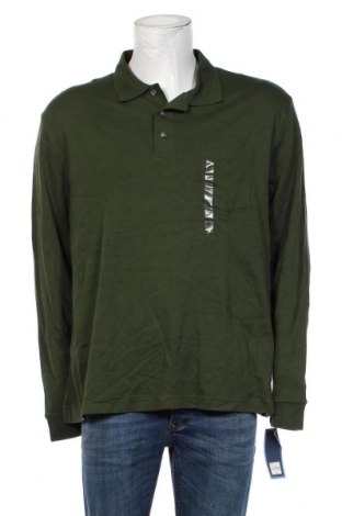 Bluză de bărbați Croft & Barrow, Mărime XL, Culoare Verde, Bumbac, Preț 77,09 Lei