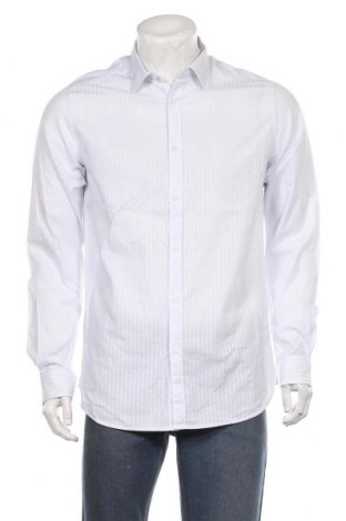 Ανδρικό πουκάμισο Dstrezzed, Μέγεθος L, Χρώμα Λευκό, Τιμή 25,08 €