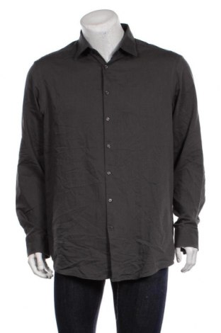 Ανδρικό πουκάμισο Jake*s, Μέγεθος XL, Χρώμα Γκρί, 60% βαμβάκι, 35% πολυεστέρας, 5% ελαστάνη, Τιμή 6,87 €