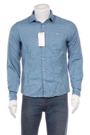 Ανδρικό πουκάμισο S.Oliver, Μέγεθος S, Χρώμα Μπλέ, Βαμβάκι, Τιμή 21,47 €