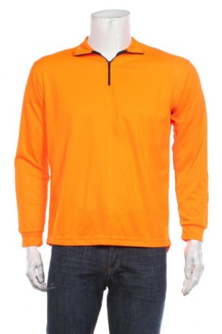 Мъжка спортна блуза, Размер S, Цвят Оранжев, Полиестер, Цена 8,14 лв.
