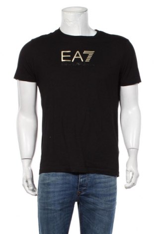 Pánské tričko  Emporio Armani, Velikost L, Barva Černá, Bavlna, Cena  448,00 Kč