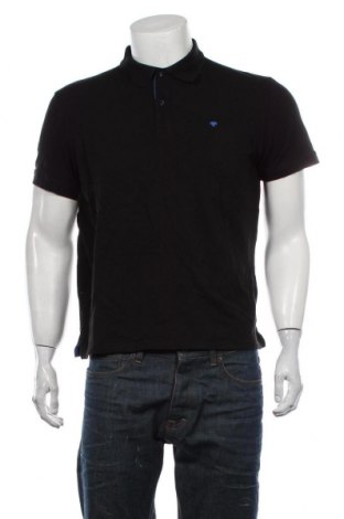 Мъжка тениска Tom Tailor, Размер L, Цвят Черен, Памук, Цена 34,50 лв.
