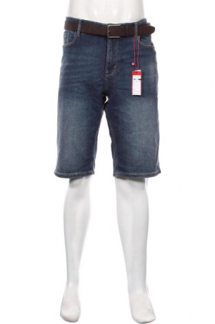 Ανδρικό κοντό παντελόνι S.Oliver, Μέγεθος XL, Χρώμα Μπλέ, 98% βαμβάκι, 2% ελαστάνη, Τιμή 17,44 €