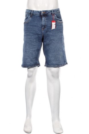 Ανδρικό κοντό παντελόνι S.Oliver, Μέγεθος XL, Χρώμα Μπλέ, 98% βαμβάκι, 2% ελαστάνη, Τιμή 19,38 €