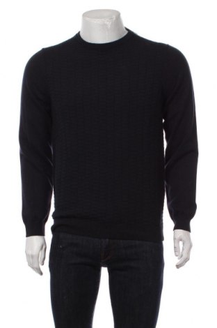 Мъжки пуловер Antony Morato, Размер L, Цвят Син, 90% памук, 10% вълна, Цена 53,70 лв.