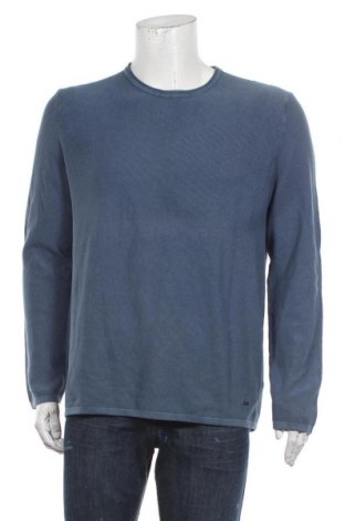 Мъжки пуловер Joop!, Размер XL, Цвят Син, Памук, Цена 47,00 лв.