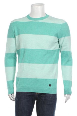 Ανδρικό πουλόβερ Tom Tailor, Μέγεθος M, Χρώμα Πράσινο, Τιμή 16,06 €
